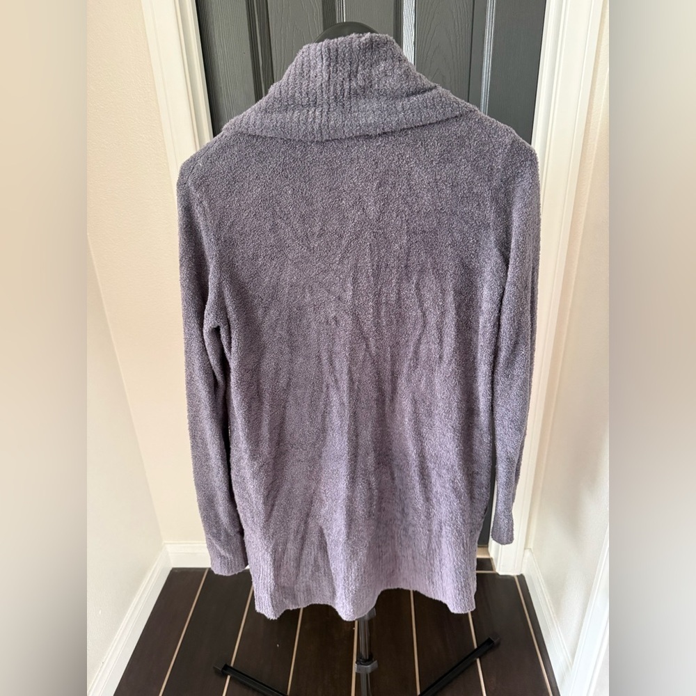 Barefoot Dreams CozyChic Lite Cardigan - Gray - Picture 2 of 4